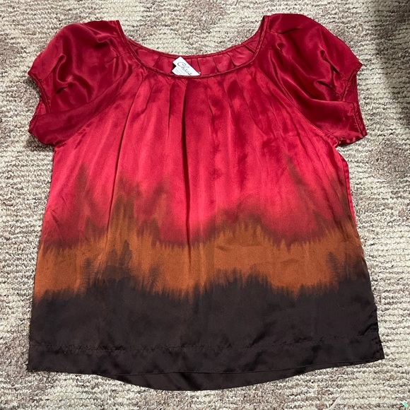 Chaus Tops - Chaus ombré blouse